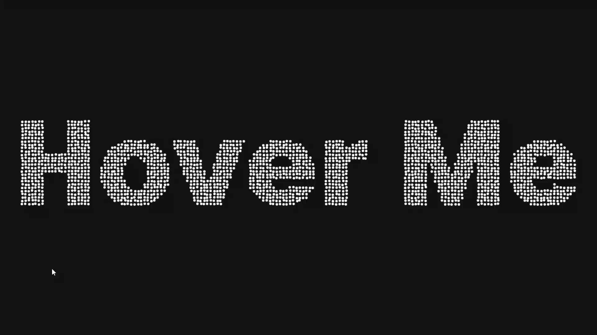 Text Hover